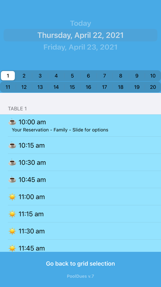 #2. Member Reservations (iOS) Podle: Pool Dues LLC