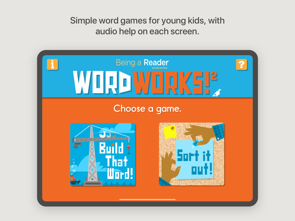 #1. WordWorks! 2 (iOS) 来自: Center for the Collaborative Classroom