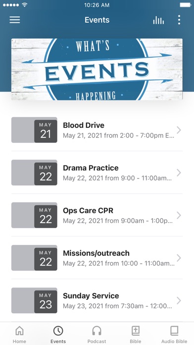 Palmetto Pointe Church Screenshot