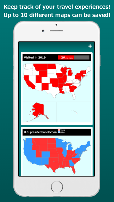 My United States Map Screenshot