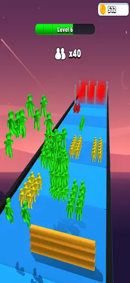 Game screenshot Colorful Racing Strike Guys apk