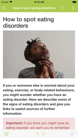 Game screenshot Eating Disorder Support hack