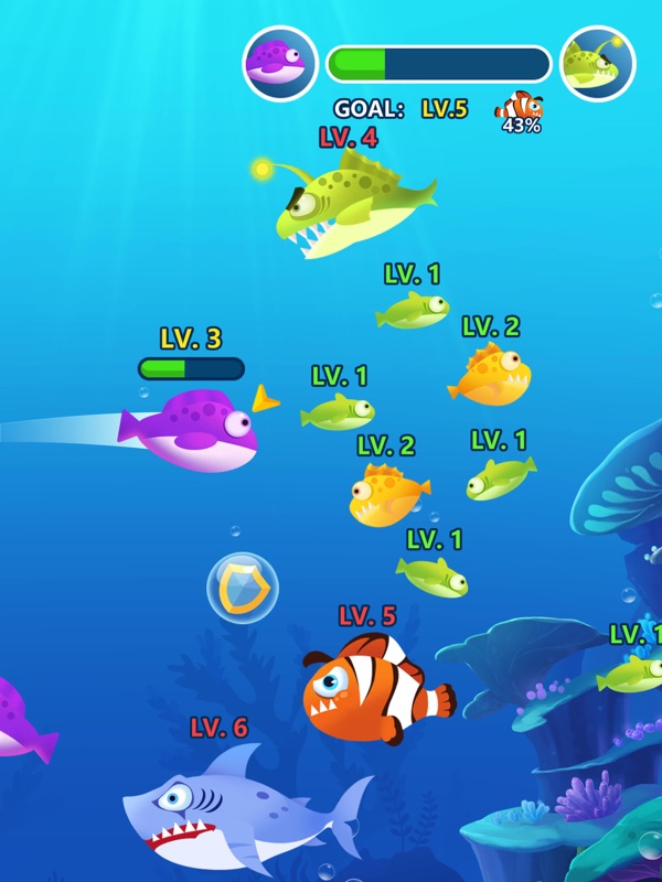Ocean Fish Evolution screenshot 10