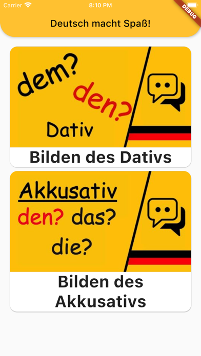 Deutsch macht Spaß! Screenshot