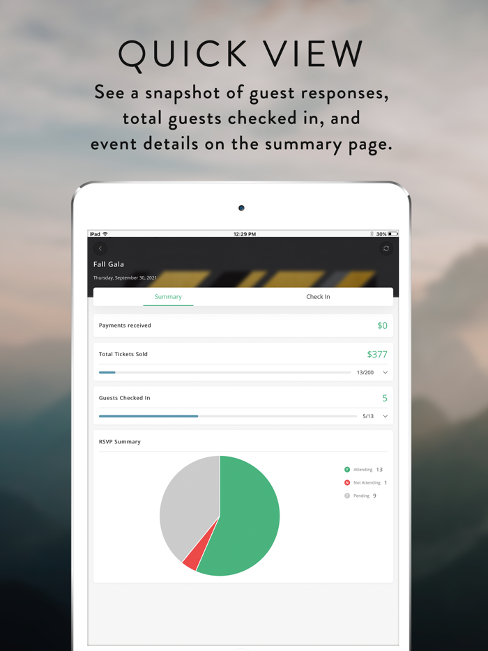 Greenvelope Check-In