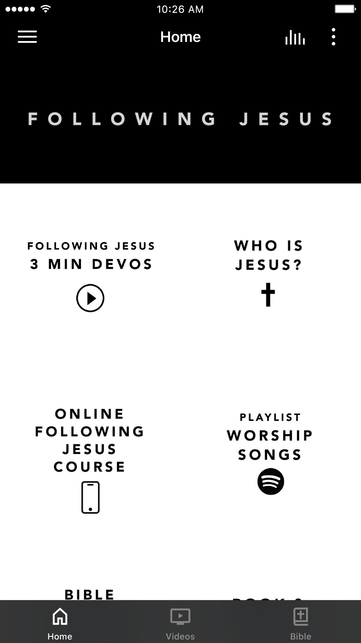 Following Jesus