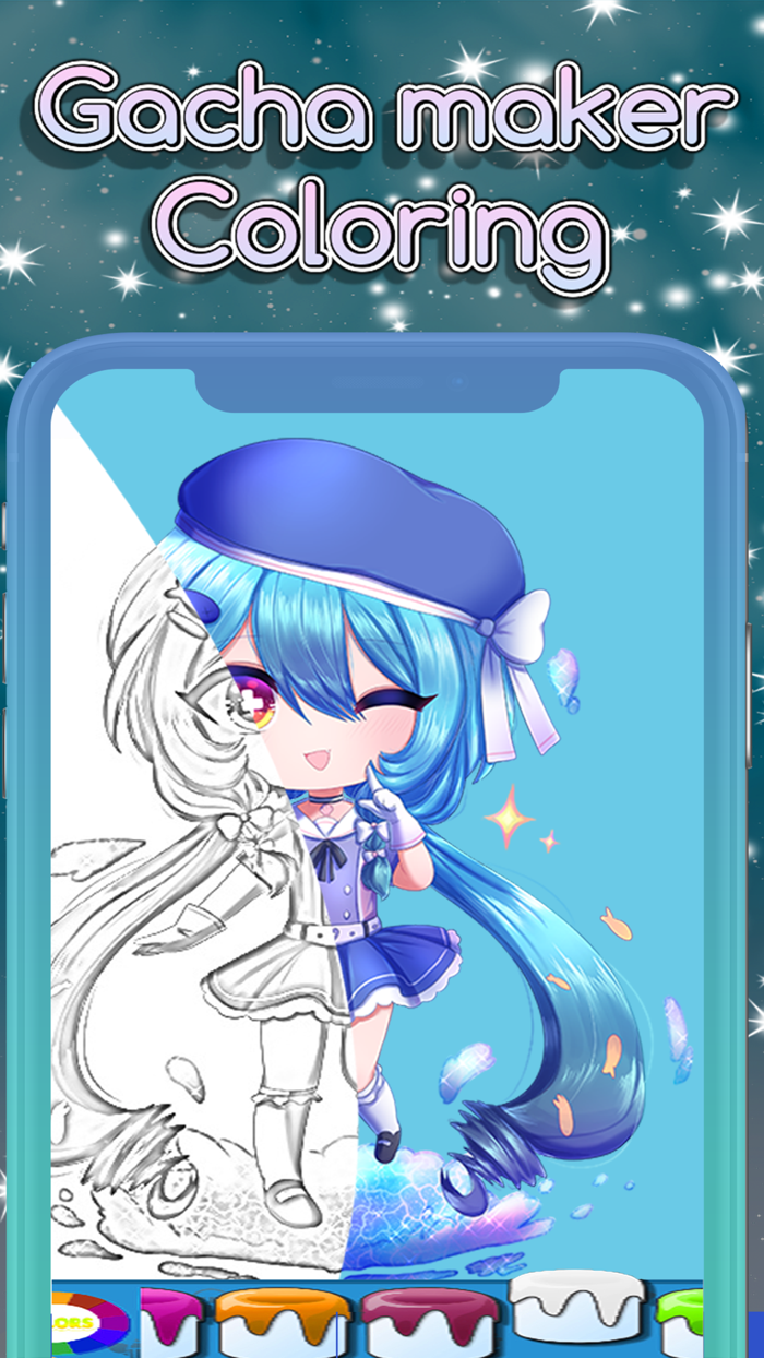Gacha Life Coloring Maker