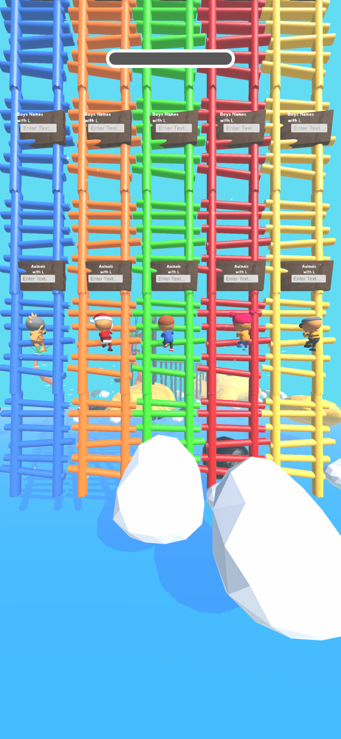 Text Life 3D - Lucky Runnner