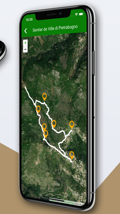 Sentier Ville di Pietrabugno Screenshot