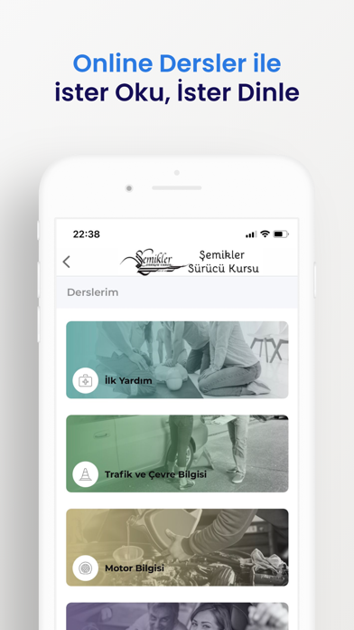 Şemikler Sürücü Kursu Screenshot