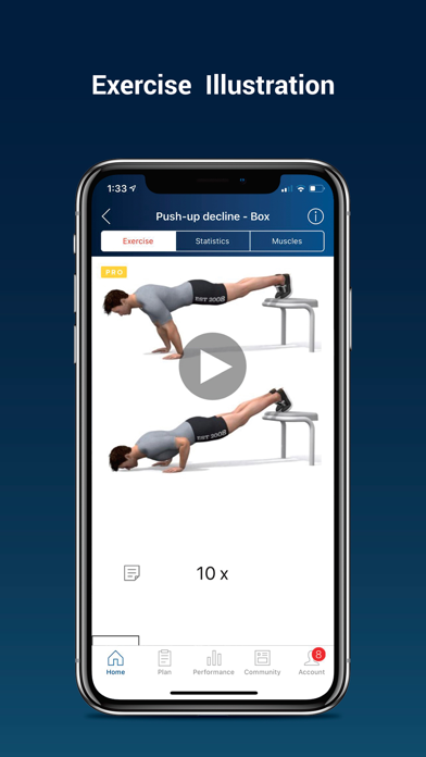 King Fitness Screenshot