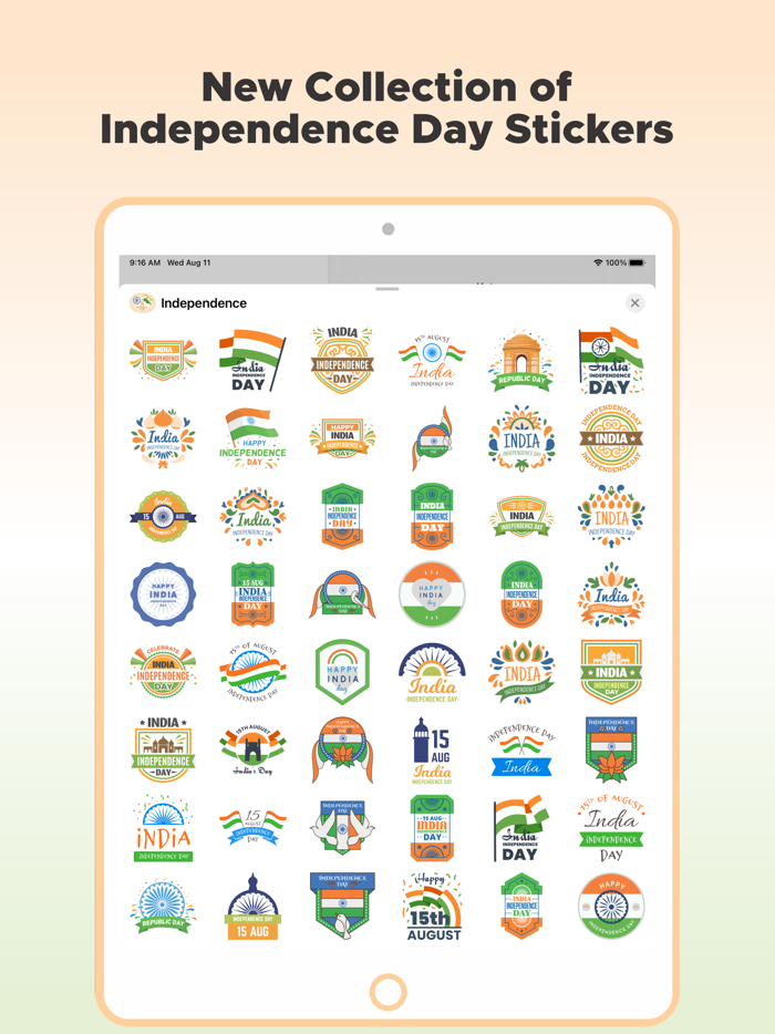 Independence Day Stickers