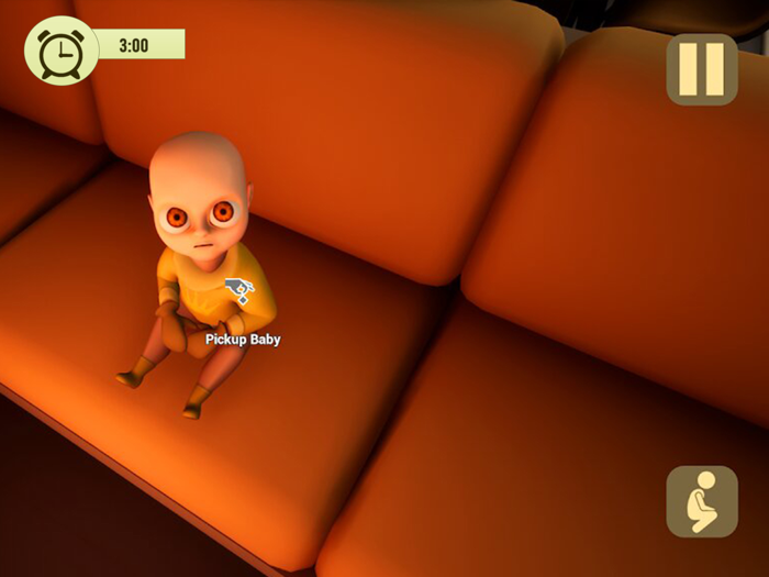 Em bé trong cơn ác mộng màu và