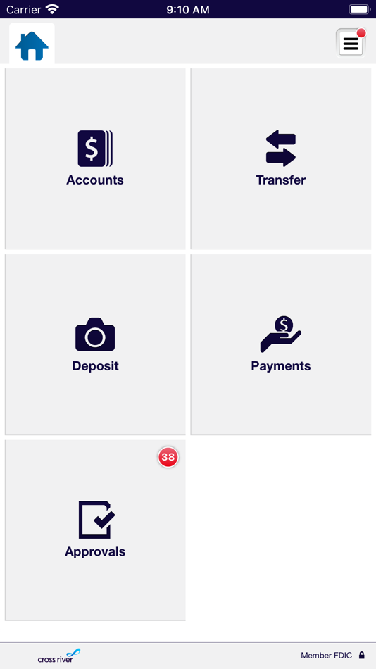 #2. Cross River Branch Biz Banking (iOS) โดย: Cross River Bank