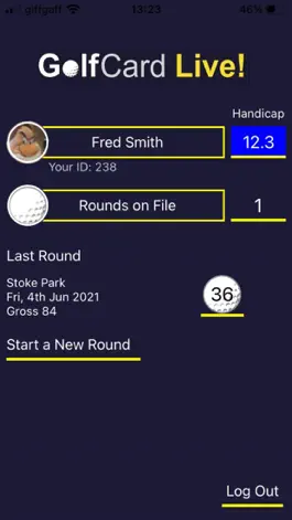 Game screenshot GolfCardLive hack