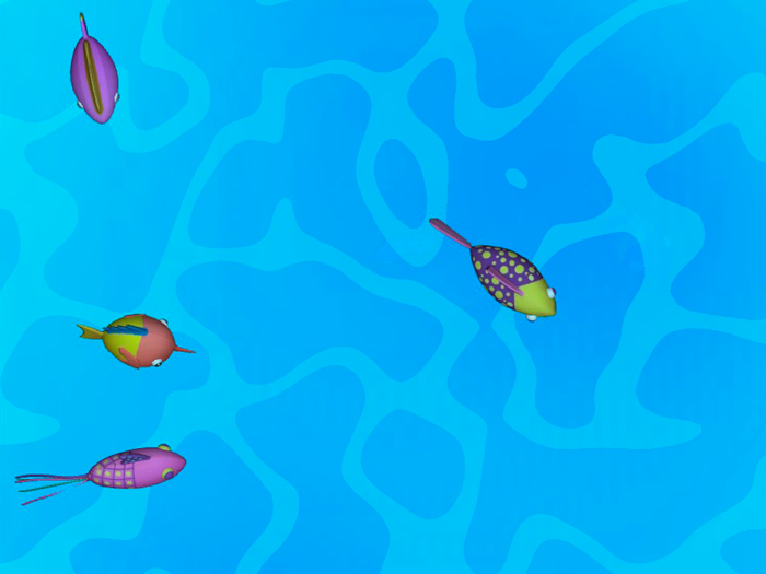 Cat fish game for cats