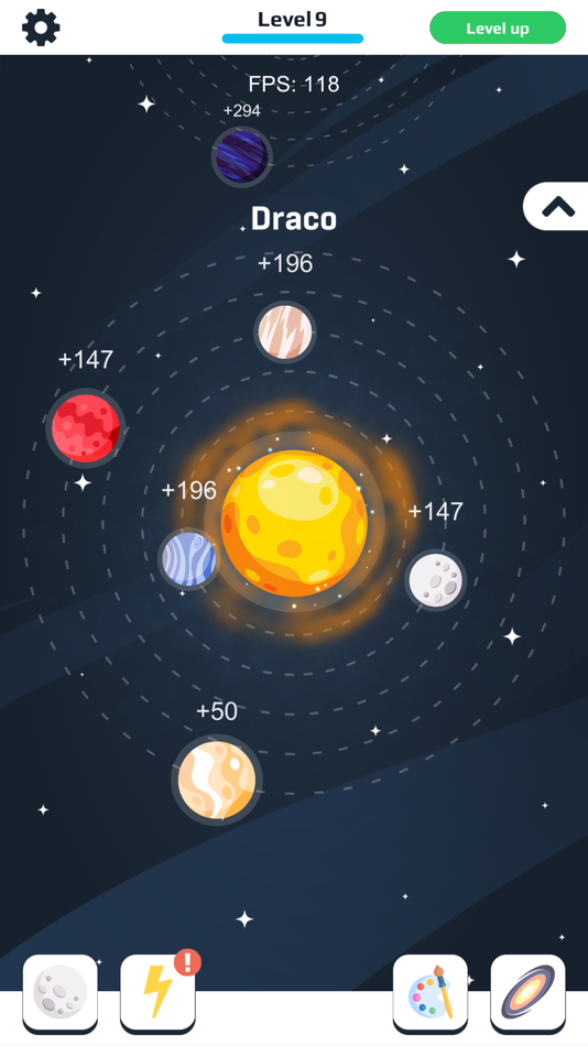 #5. Idle Cosmo Maker: Galaxy Space (iOS) 由: Airlab Ltd.