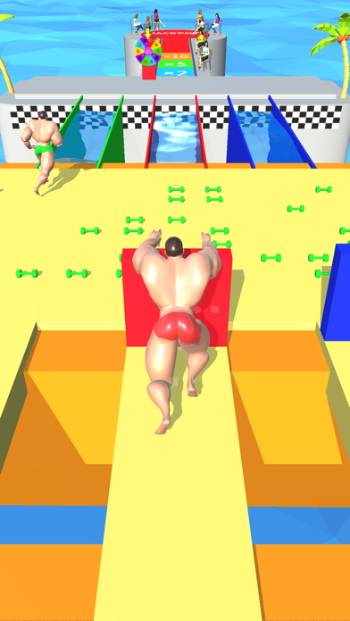 Muscle race 3D screenshot 2