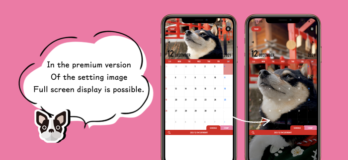 Seal  - Sticker calendar