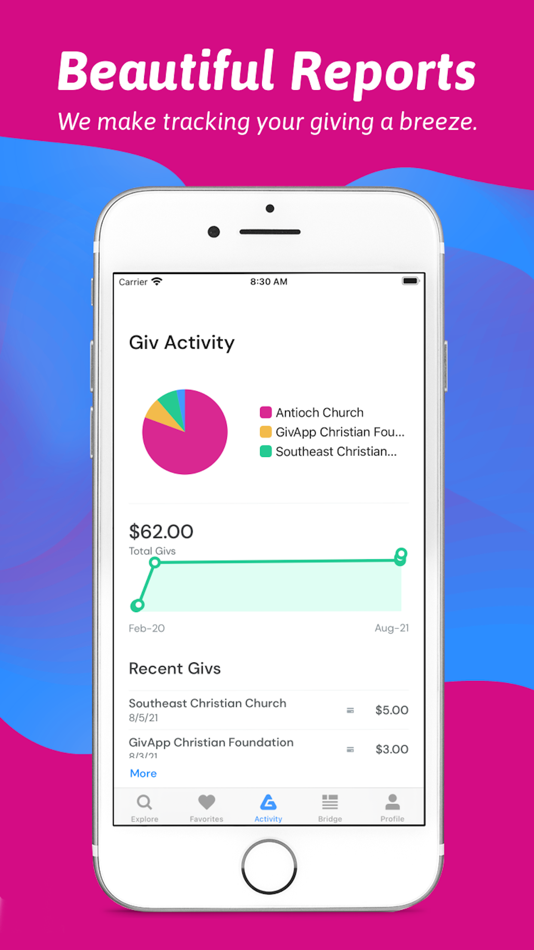 #7. GivApp: Giving Simplified (iOS) De: GivApp LLC
