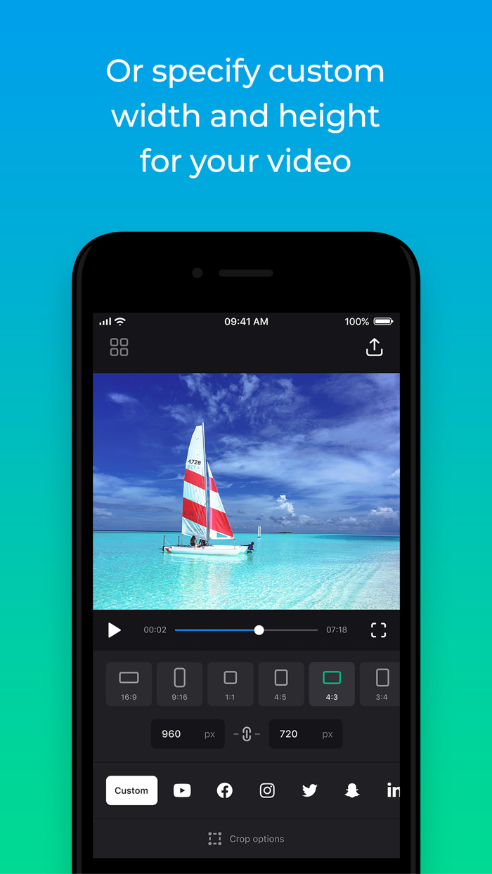Crop and Resize Video — Clideo