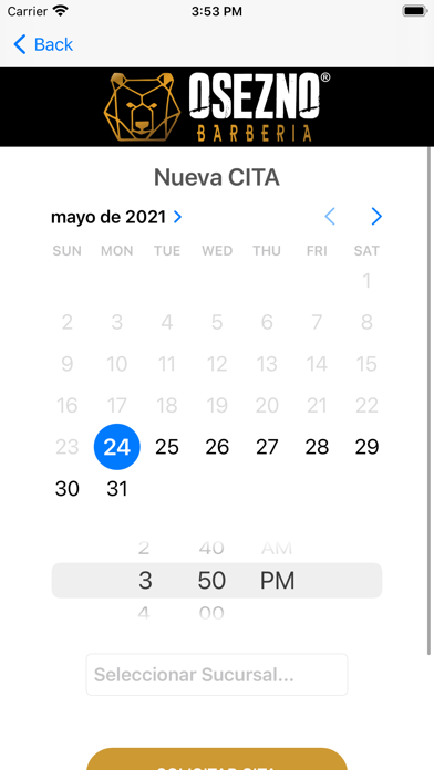 Barbería Osezno Screenshot