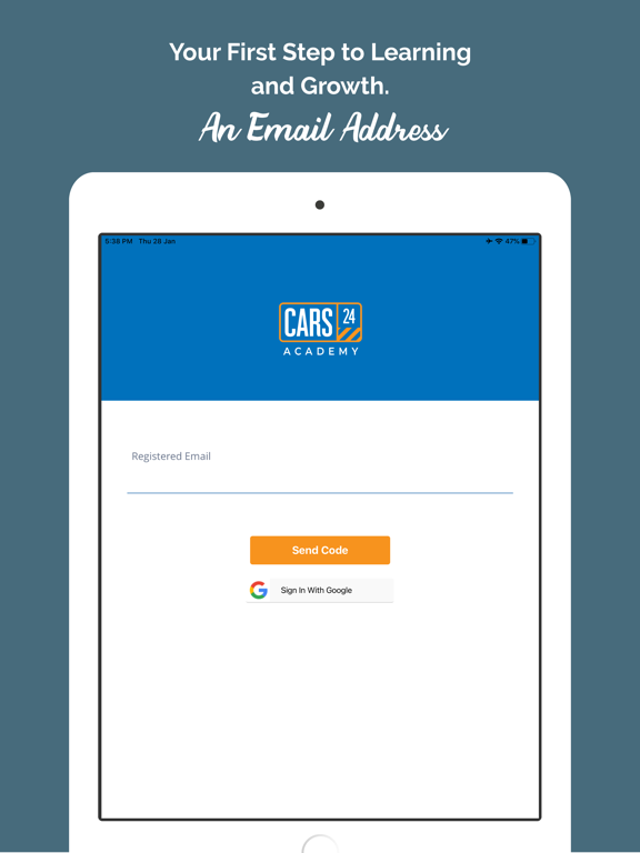 App screenshot