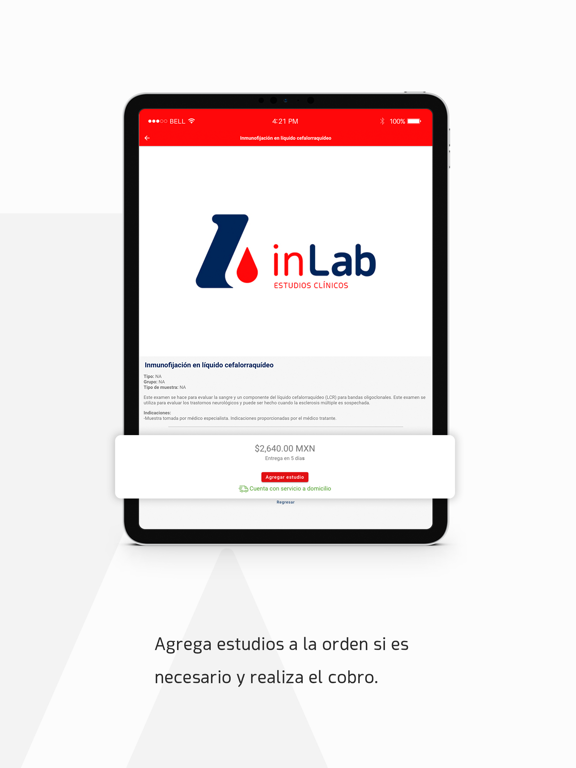 Screenshot #6 pour InLab tomadores de muestra