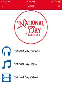 Game screenshot National Day Calendar apk
