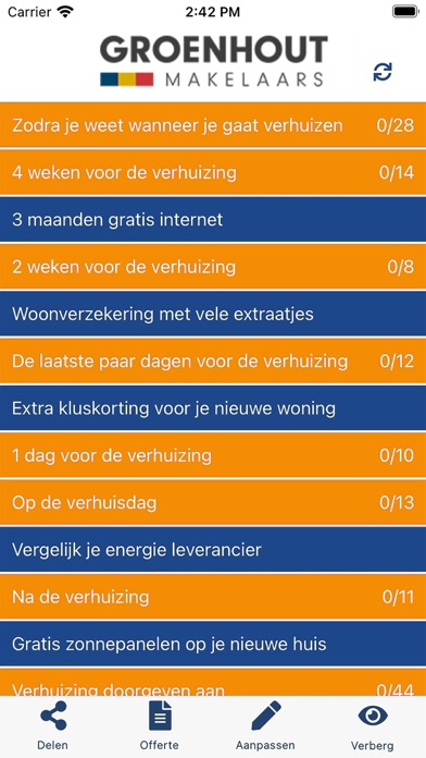 Groenhout Makelaars Groningen Screenshot