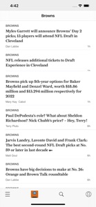 Browns News screenshot #3 for iPhone