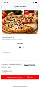 Tigrão Pizzaria screenshot #2 for iPhone