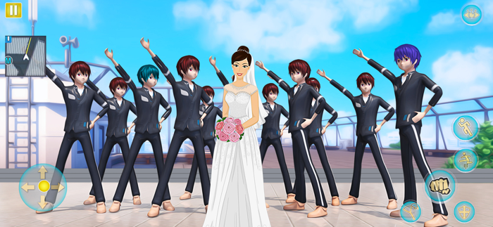 Anime Girl Yandere School Life