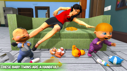 Twin Baby Game Simulator 3D Screenshot