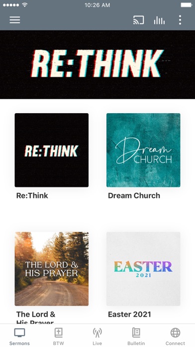 Ada Bible Church App Screenshot