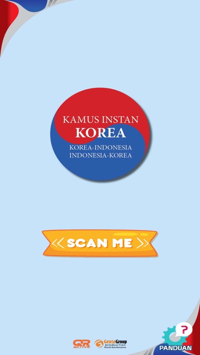 Screenshot #1 pour QRActive Kamus instan korea