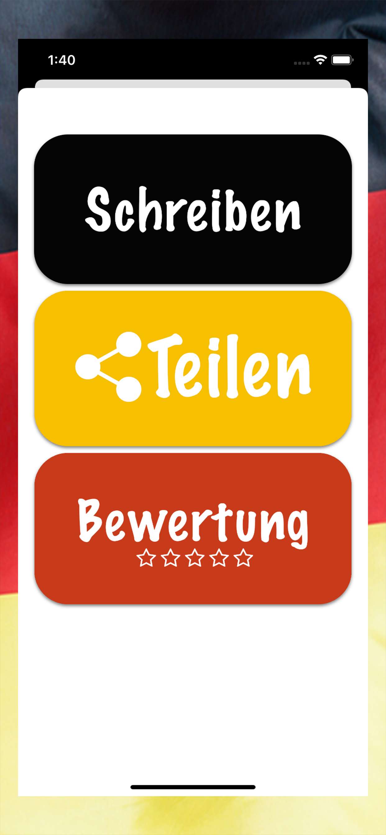Schreiben b1 - b2