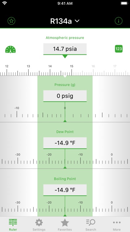 BITZER REFRIGERANT RULER