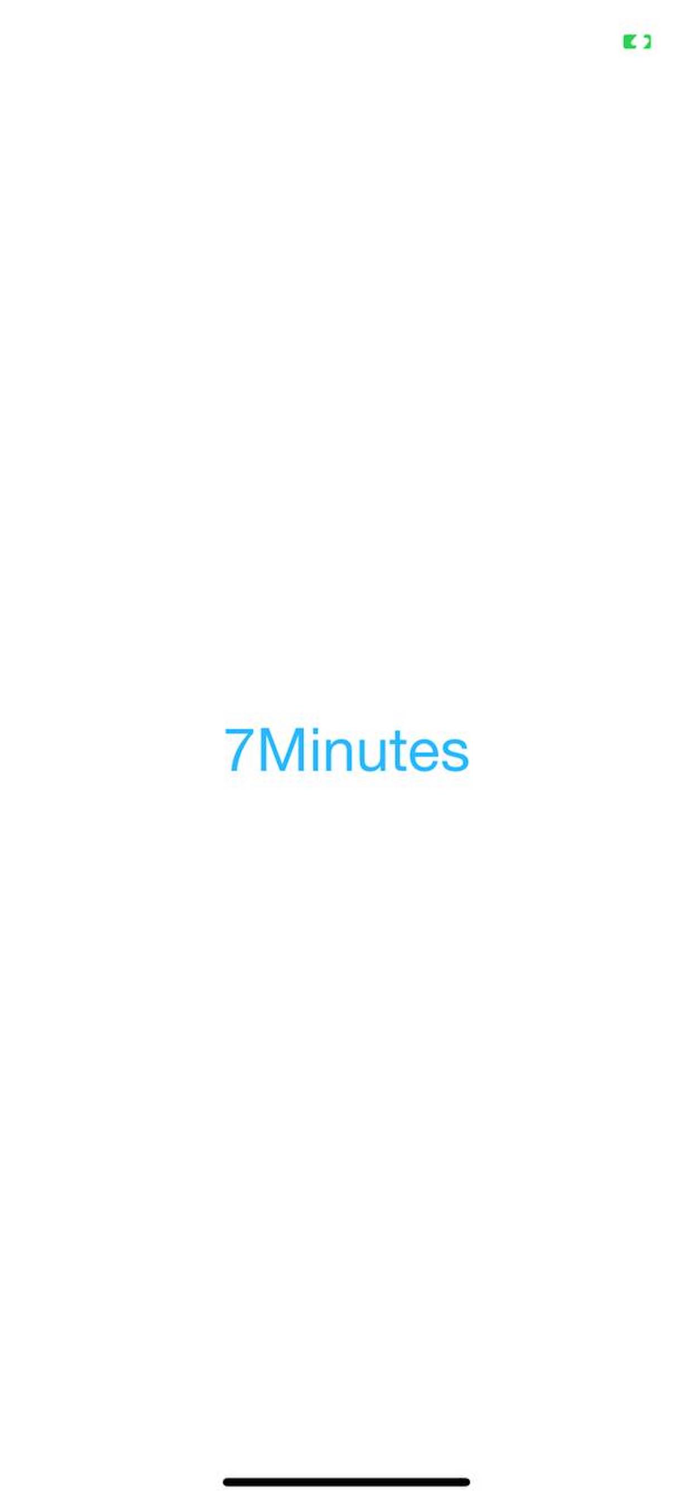 7 Minutes Fitness