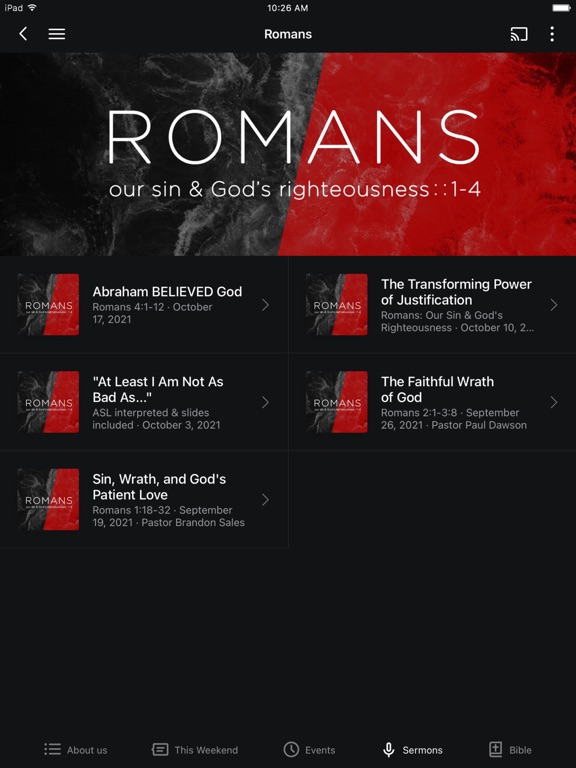 Lighthouse Christian Center iPad screenshot 3 - Lifestyle app