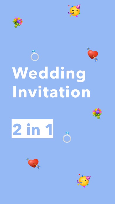 Wedding Invitation App Screenshot