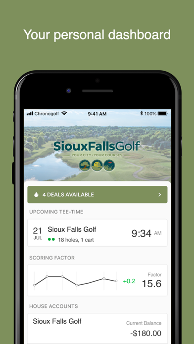 Sioux Falls Golf Screenshot