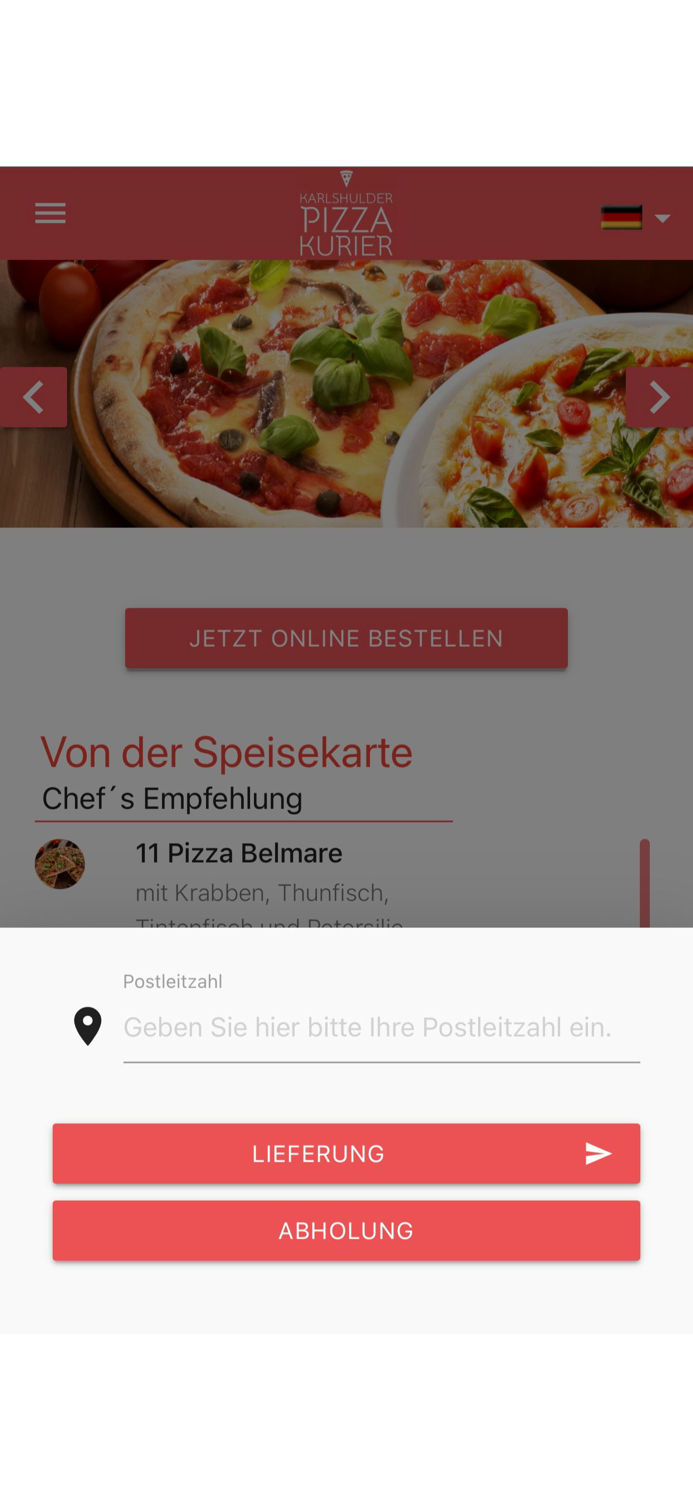 Pizza Kurier Karlshuld