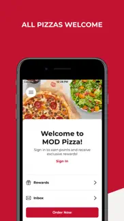 mod pizza iphone screenshot 1