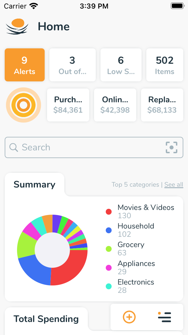 Nest Egg - Inventory Lite