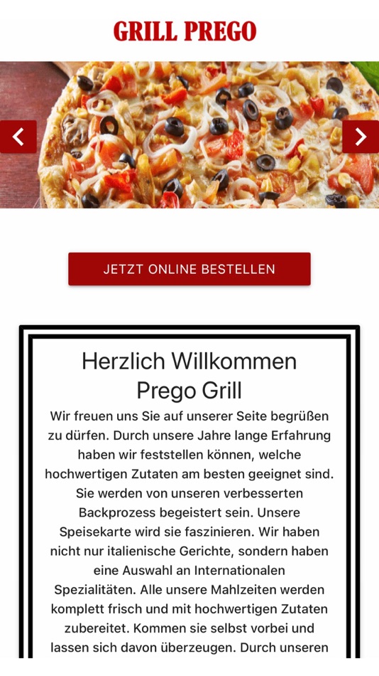 Prego Grill - 1.0 - (iOS)