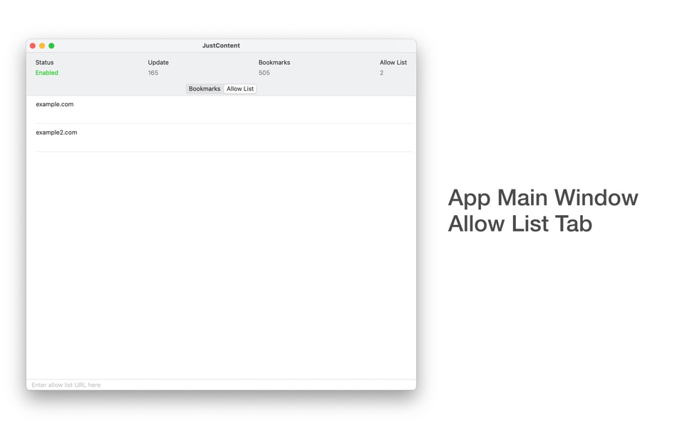 #3. JustContent (macOS) 由: Zhiguang Han