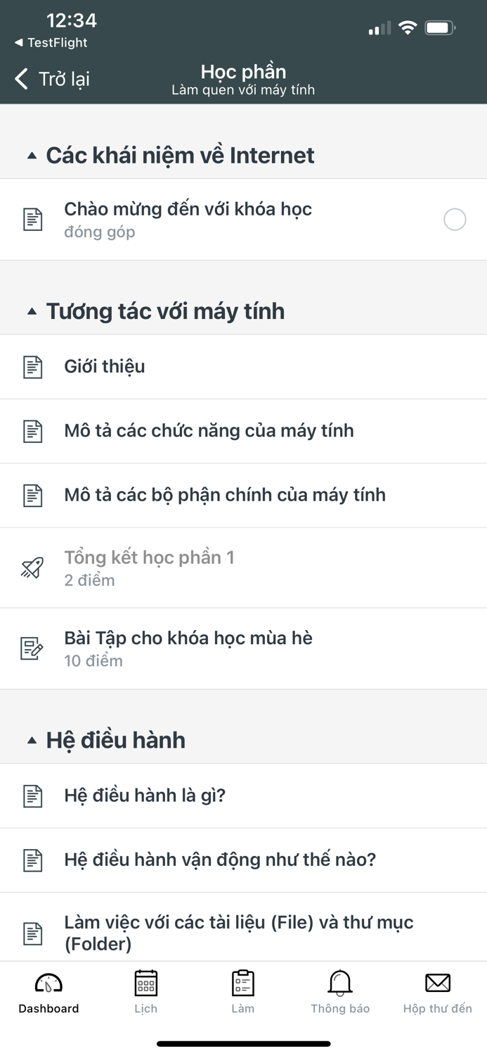 Flexi LMS Học Sinh