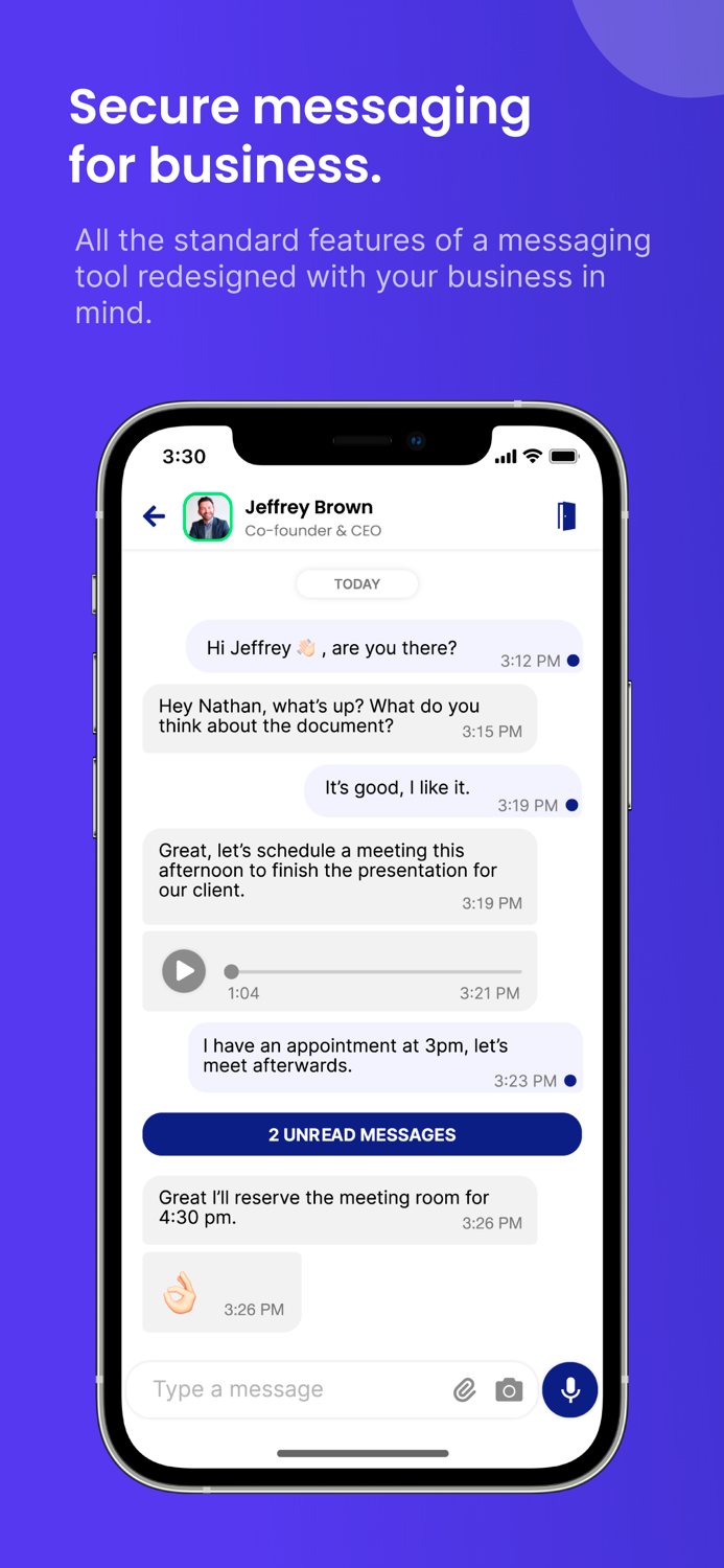SafeRoom - Business Messenger