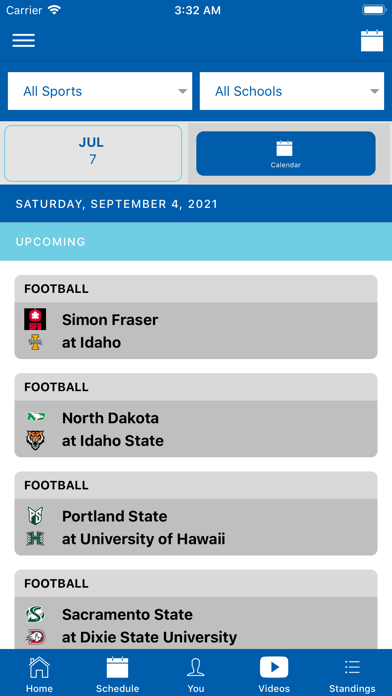 Big Sky Conference Screenshot